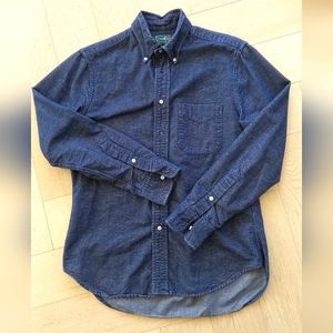 Gitman Vintage indigo long sleeve M / Made in USA